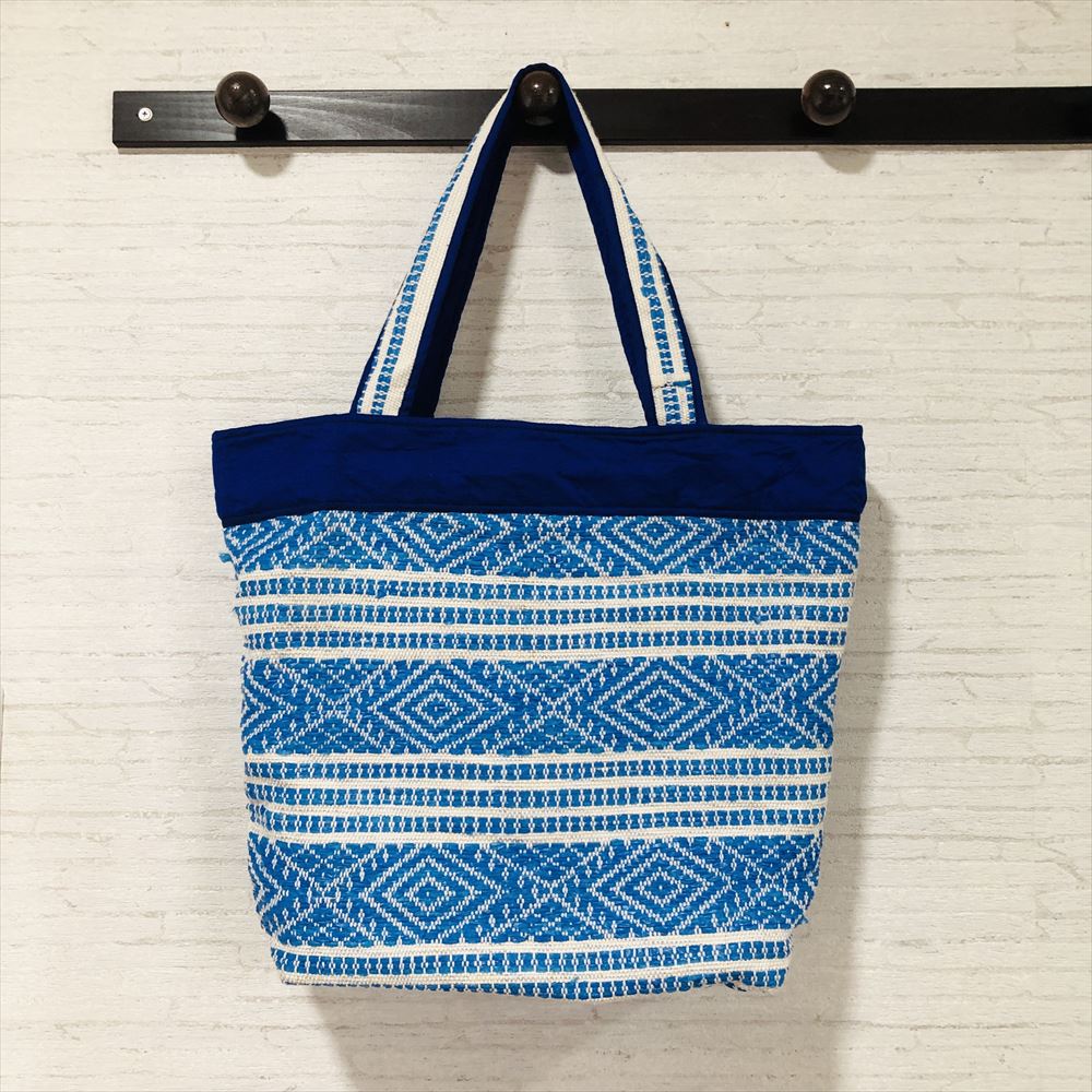木綿×ビニール　トートバッグ　(Cotton X Vinyl Tote Bag)